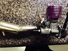 15smt .15smt Smt Side .15 Rotary Nitro 1 Carb Glow Engine Scale 10 Purple Rc Exhaust