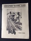 1939-1949 Racing Car Reserve - " Tether Miniature Art Suhr Cars Book