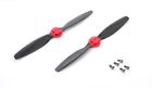 350qx02-r Xtreme Production Carbon Fiber Propeller Red Blade Qx Traxxas Aton