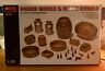 35550 Miniart Wooden Barrels Jugs Milk Cans Diorama Kit 4820041102008