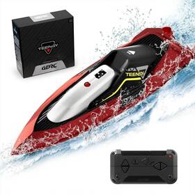 4drc 746902929222 S5 Fast Rc Boat For Pools And Lakes 2.4 Ghz 20 Mph Racing Boats Kids