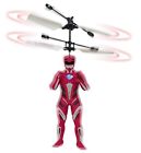 858201006242 Power Rangers Flyers Hand Powered Mini Drones Red
