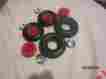 984-991-957-956-915 Prop Plastic Bottom Only Cox Coxthimble Drome Rod Complete Set Of 4 Wheels Tires Discs New Mint Read
