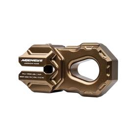 Agency 6 813318027009 Billet Winch Shackle - Lightweight Aluminum Attachment For Syn