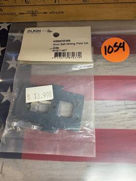 Agnh1210g Align Angh1210g Aluminun Battery Mounting Plate Set Gray