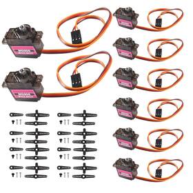 Mg90s Alinan 701715497658 8pcs Servo Micro 180 9g Motor Geared