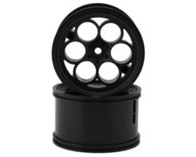 Xce0030lp Amain Distributing 674662241530 Excelerate Looper Drag Racing Rear Wheels Black 2 Narrow With 12mm