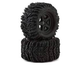 Amain Distributing 694485081281 Upgrade Rc Upg-10000 Dirt Claw 2.8 Inch Pre-mounted All-terrain Tires With 5-star Wheel