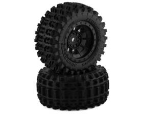 Jco4013-3994 Amain Distributing 845937025890 Jconcepts Magma Pre-mounted Monster Truck Tires Hazard Wheel 17mm X