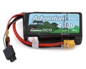Gea433s60x6gt Amain Distributing 889551117418 Gens Ace G-tech Smart 3s Lihv Battery 60c 11.4v/4300mah With Xt60 C