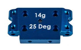 Asc72006 Amain Distributing Dr10 Factory Team Aluminum Front Bulkhead Blue 25