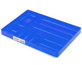 Ern5012 Amain Distributing Ernst Manufacturing 10 Compartment Organizer Tray Blue 11x16 Inch