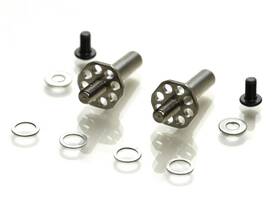 Exo1979 Amain Distributing Exotek Titanium Front Axles For Slash/bandit Street Eliminator 1 Pair