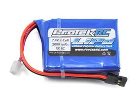 Ptk5171 Amain Distributing Protek Rc Lipo Losi 8ight Receiver Battery Pack 7.4v/2000mah W