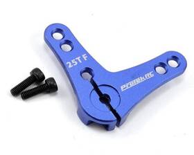 Ptk7814 Amain Distributing Aluminum L-shaped Clamping Servo Horn Blue 25t