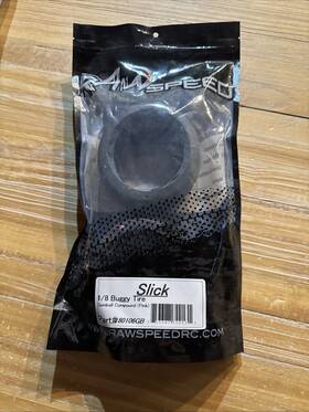 Rws180106gb Amain Distributing Raw Speed Rc Slick 1/8 Buggy Tires 2 Gumball Pink