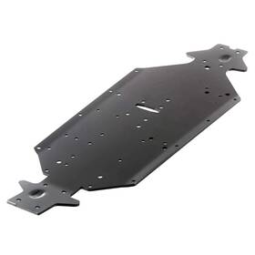 Arrma Ar320188 Chassis Aluminum Swb Silver/blue Typhon Arac3741 Electric Car/