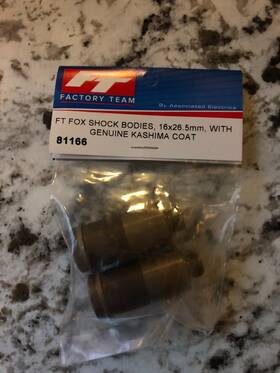 Asc81166 Associated Electrics 784695811669 Team Rc8b4.1 Factory Fox Kashima Coated V2 Front Shock