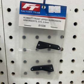 Asc81536 Associated Electrics Rc8b4 Ft Front Upper Suspension Arm Inserts G10 2.0 Mm