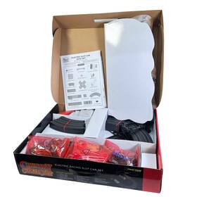 Srs335 Auto World Country Charger Chase Electric Racing Slot Car Set