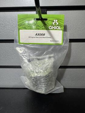 Ax008 Axial .28 Engine Heat Sink Head Green