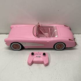 Barbie 3453tt Hot Wheels C1 Corvette Remote Control Car