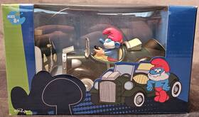 Battleline Publications 817724011690 New Old Stock - The Smurfs Radio Control Vehicle. Papa Smurf S Jalopy Nrfb
