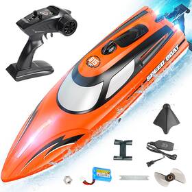 Hj815 Bezgar Rc Boat For Kids And Adults 14 Inch Fast Speed With 1... Ship