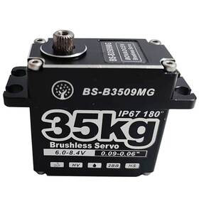 Bovaocen Bs-b3509mg 35kg Brushless Large Torque Hv Full Metal Gear Ip67 Waterproof Steering Digit