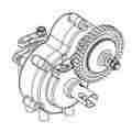 Bs801-012 Redcat Racing Complete Gearbox Unit With Caldera 3.0 Earthquake 3.5