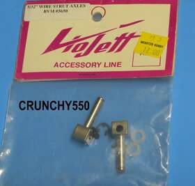 5650 Bvn Viojett Bvm Vintage 5/32 Inch Wire Strut Axles #5650 Rc Part