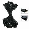 C7-50-spt1-b Ezls Black Light Strand Wire Sockets