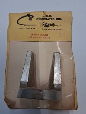 5314 Cb Associates 5307 C.b. Motor Mount 80 Hd #5314 Rc Airplane Part