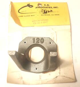 5317 Cb Associates #5317 C.b. Aluminum Motor/engine Mount 120 For Rc Airplane Nos
