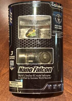 84665 Ccp Infrared Helicopter Nano-falcon Nano Falcon Metallic Blue 2013