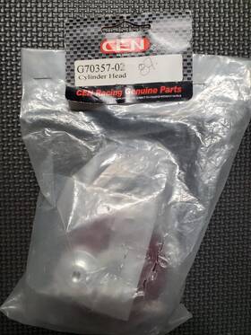 Cen Ceng70357-02 Genesis Red Cylinder Head And Button Model G70357-02 New In Package Nx-76