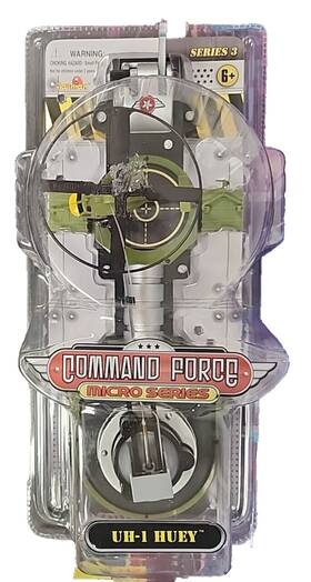 Command Force 738708171127 Jasman Micro Series 3 Uh-1 Huey New Sealed Helicopter Rare