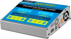 Acdc-200 Common Sense Rc Duo Max - 200w 10a Two-port Multi-chemistry Balancing Charger