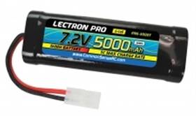 N6-5000y Common Sense Rc Lectron Pro Nimh 7.2v 6-cell 5000mah Flat Pack With Tamiya Connector