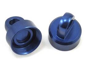 Cw1438 Custom Works R/c Mdx Shock Caps 1-piece Aluminum 2