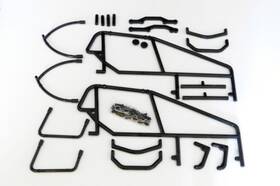 Cw3430 Custom Works R/c 3430 V2 Sprint Cage Complete Kit Intimidator And Outlaw