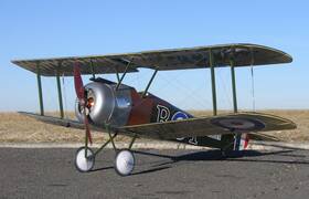 Dare Design Da-202 Ww-1 Sopwith Camel Electric R/c Model Airplane Kit