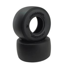Der-psc-d40 De Racing #der-psc-d40 Phenom Sc Truck Tire / D40 Compound With Inserts 2pcs