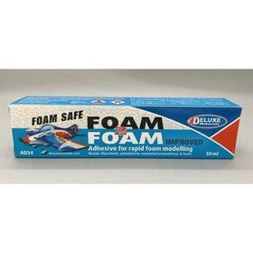 Ad34 Deluxe Materials 060243900296 Foam 2 Safe Glue 50ml Epo Eps Wood