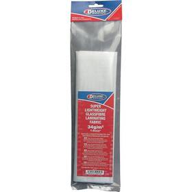 Bd12 Deluxe Materials 060243900562 Lightweight Fiberglass Cloth 1.0oz 1 Sq Meter White