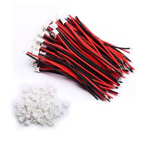 Devmo 710731651036 100 Sets Mini Micro Jst 2.0 Ph 2-pin Connector Plug With Wires Cables 1