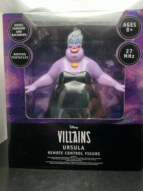 Disney 922341049861 Villains Ursula - Remote Control Figure New In Box