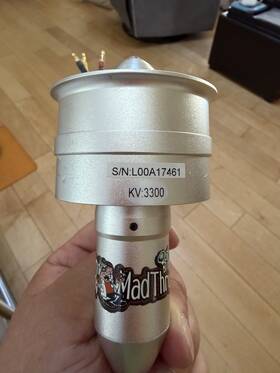 L00a17461 Dr. Mad Thrust Edf Used 10 Blade 64mm 150g 1.15 Kg /4s Spinning Reel 3300 Kv