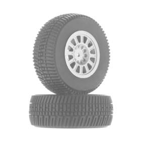Didc1056 Dromida Wheel/tire Assembled Sc 4.18 2