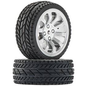Didc1262 Dromida Wheel/tire Set Touring 2